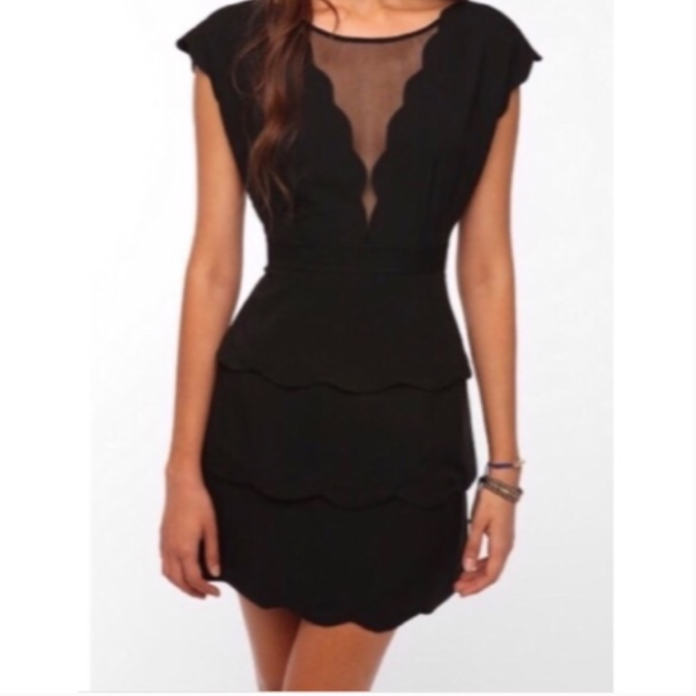 Urban Outfitters Black Mini Dress - Size Zero